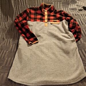 Simply Southern Red and Gray Lounge Shirt